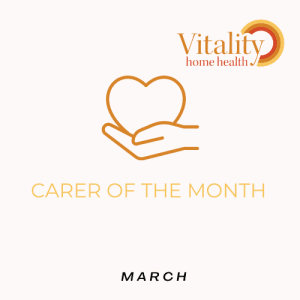 Carer of the month - March